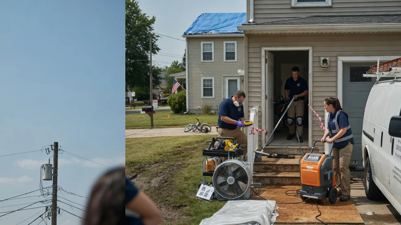 Water Damage Repair in Lincoln, DE near me